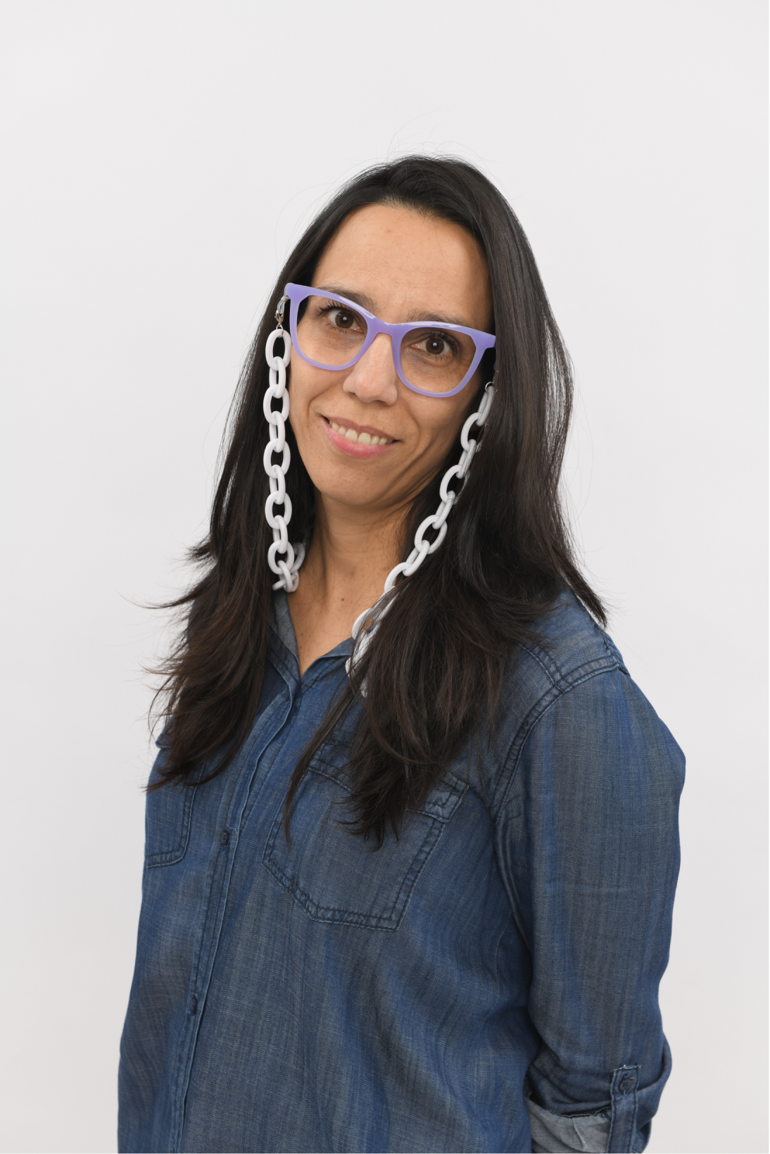 Glasses Chains - Lavender Ring